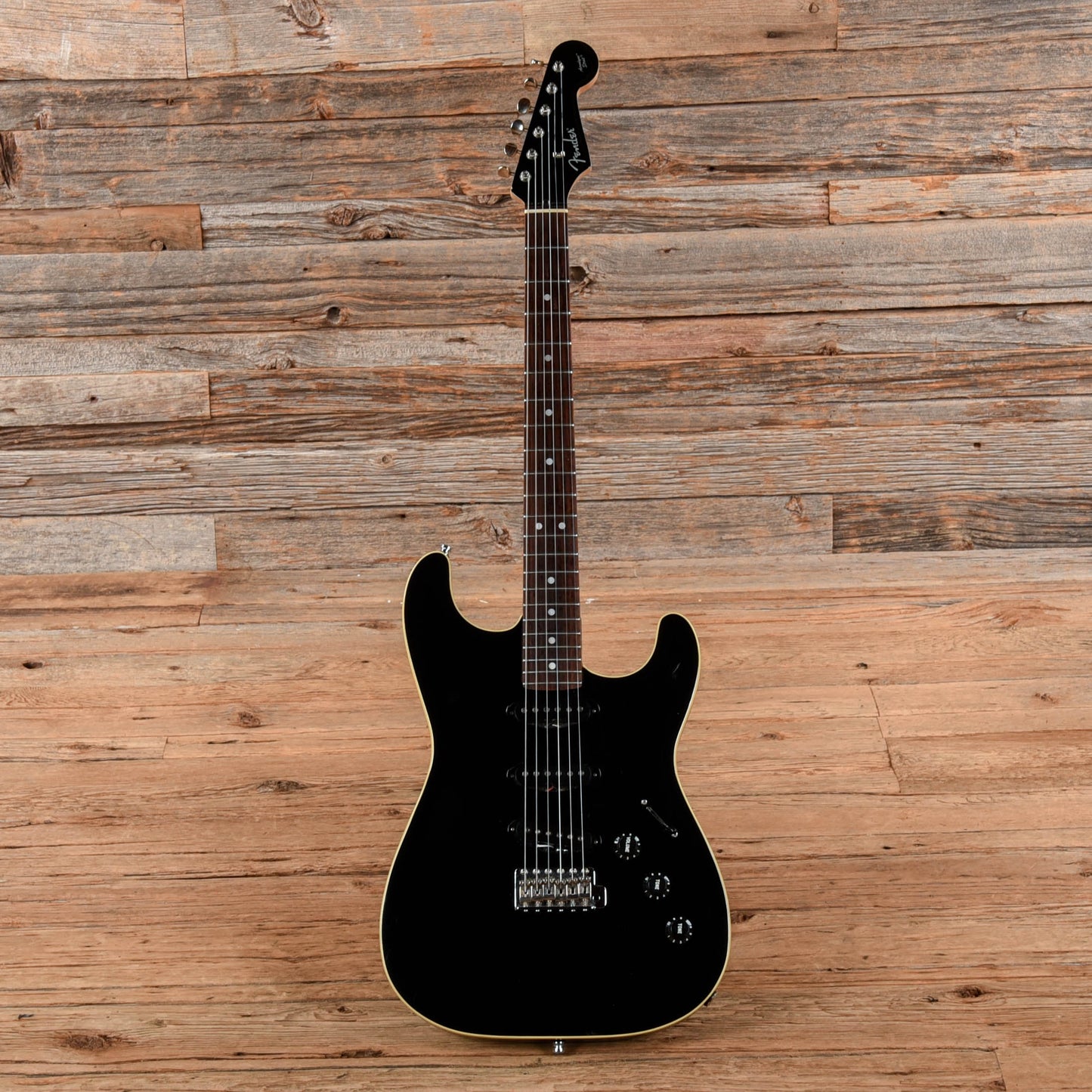 Fender Aerodyne Stratocaster Black 2005 Electric Guitars / Solid Body