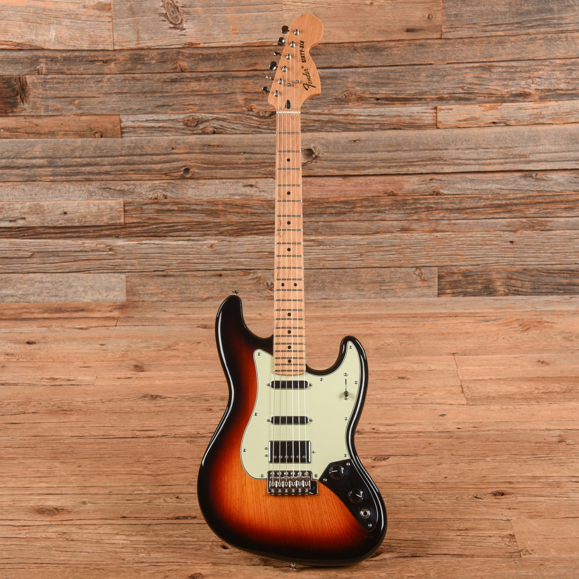 Fender Alternate Reality Sixty-Six Sunburst 2018 Electric Guitars / Solid Body