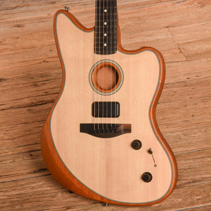 Fender American Acoustasonic Jazzmaster Natural 2022 Electric Guitars / Solid Body