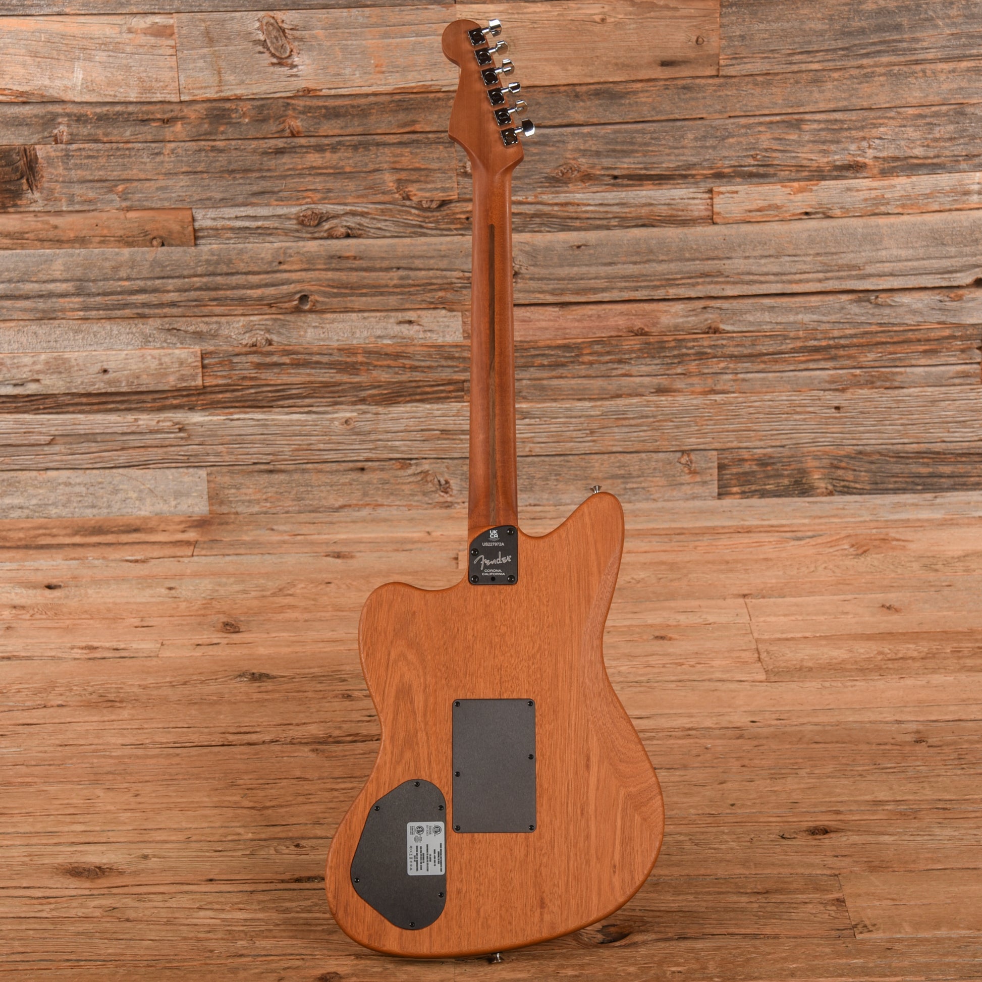 Fender American Acoustasonic Jazzmaster Natural 2022 Electric Guitars / Solid Body