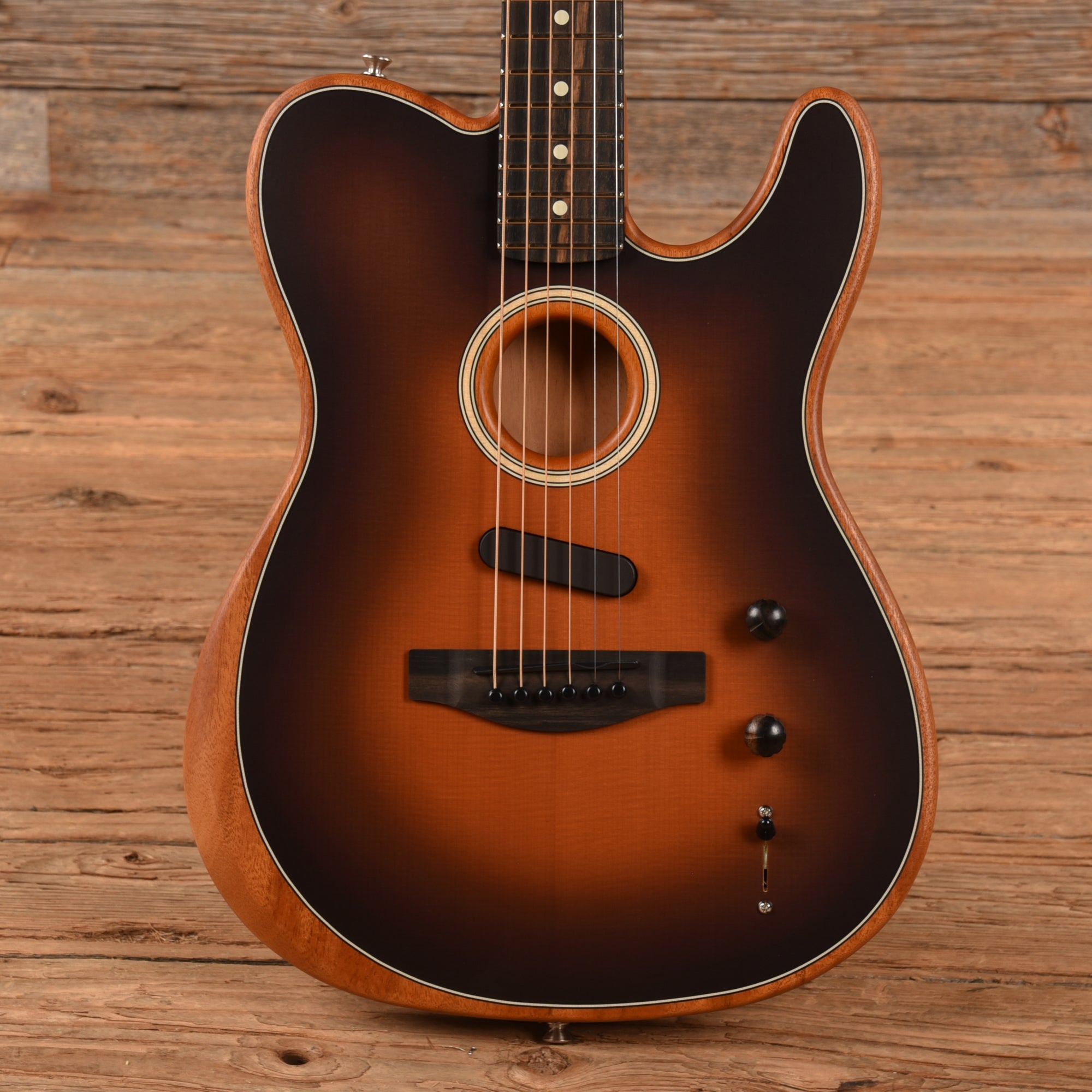 Fender American Acoustasonic Telecaster Sunburst 2021 Electric Guitars / Solid Body