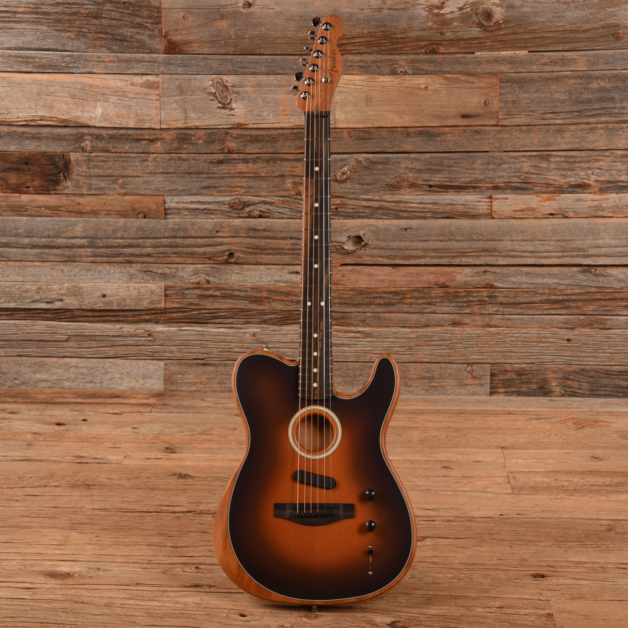 Fender American Acoustasonic Telecaster Sunburst 2021 Electric Guitars / Solid Body