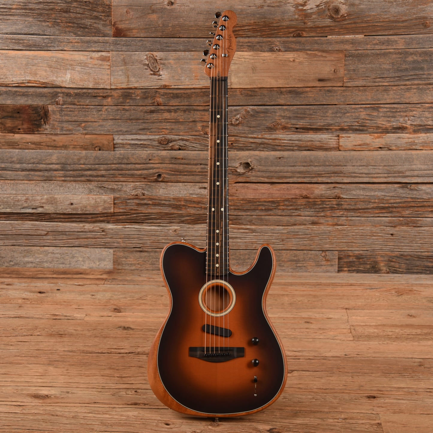 Fender American Acoustasonic Telecaster Sunburst 2021 Electric Guitars / Solid Body