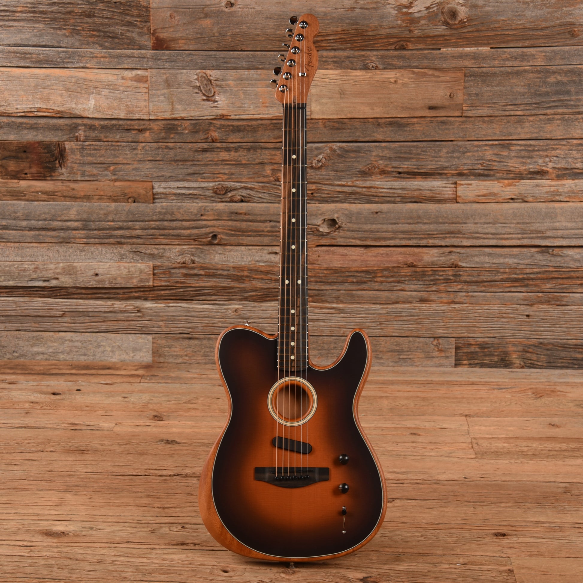 Fender American Acoustasonic Telecaster Sunburst 2021 Electric Guitars / Solid Body