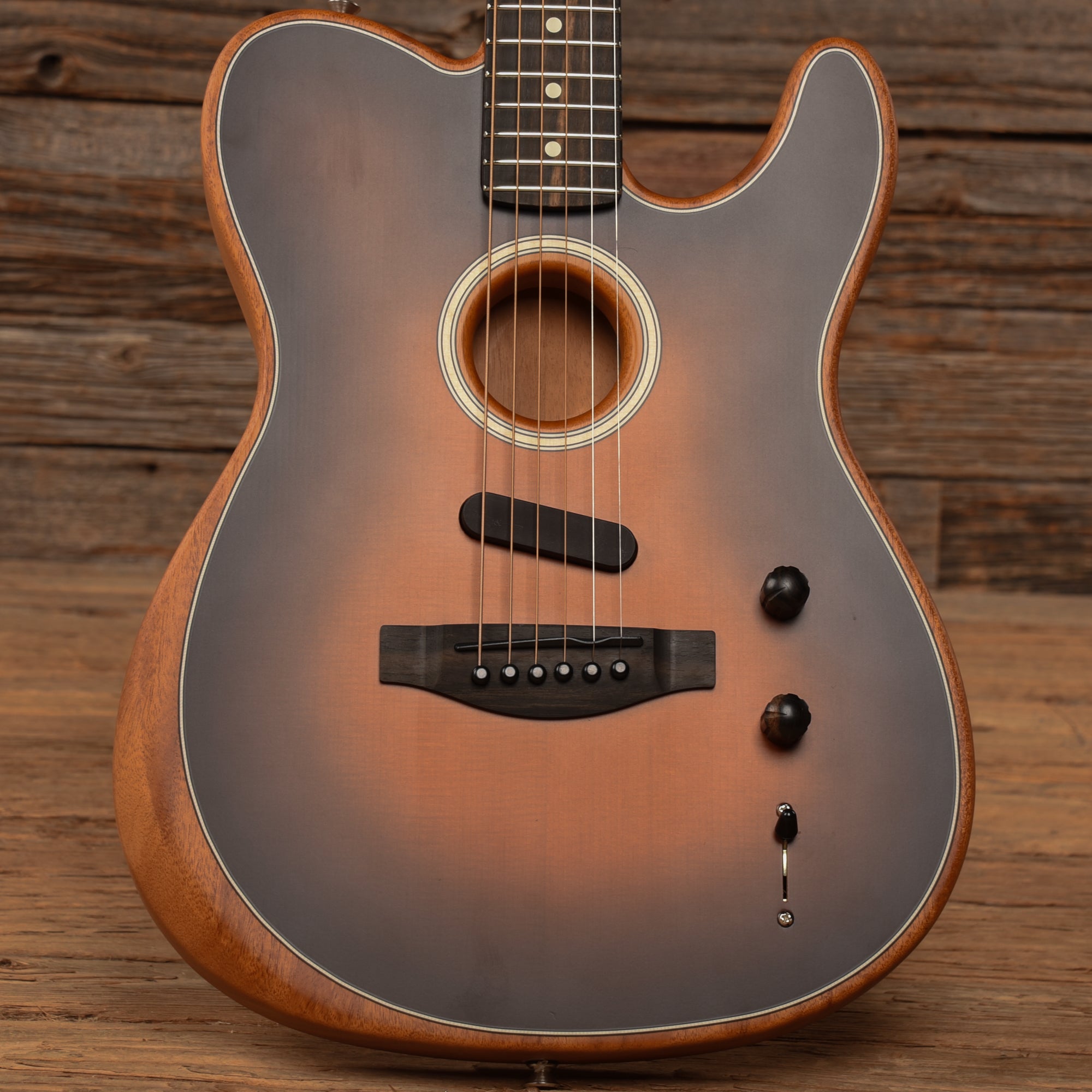 Fender American Acoustasonic Telecaster Sunburst 2021 Electric Guitars / Solid Body
