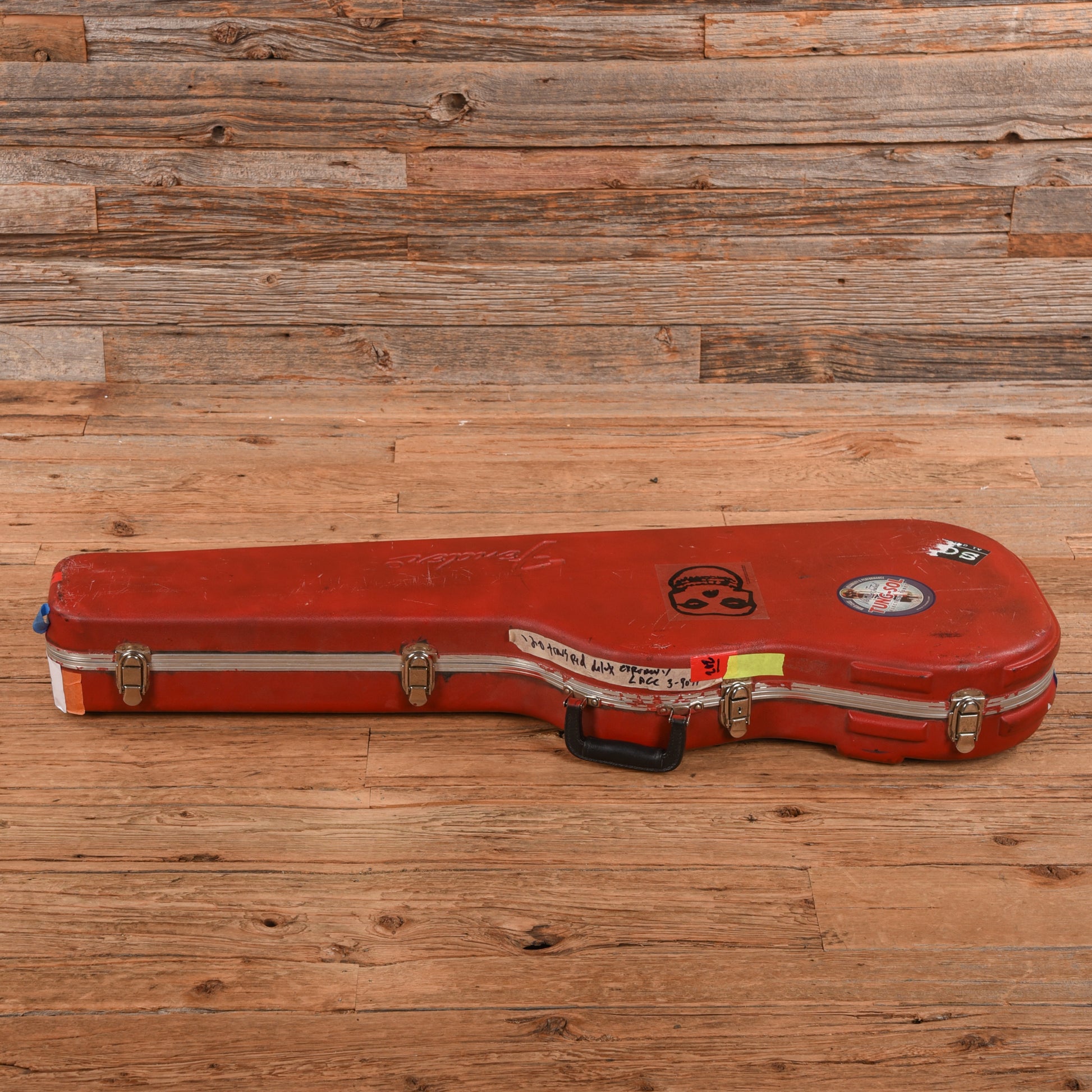 Fender American Channel Bound Stratocaster Neck With Deluxe Stratocaster Body Crimson Red Transparent 2020 Electric Guitars / Solid Body