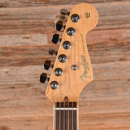 Fender American Channel Bound Stratocaster Neck With Deluxe Stratocaster Body Crimson Red Transparent 2020 Electric Guitars / Solid Body