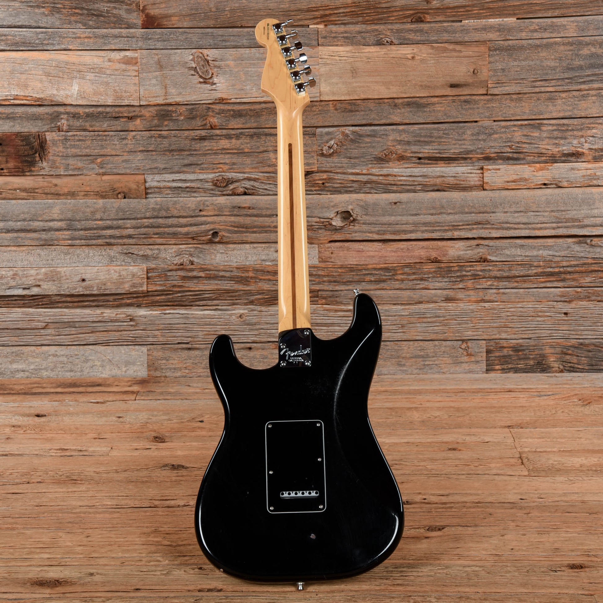 Fender American Deluxe Fat Stratocaster Black 2003 Electric Guitars / Solid Body