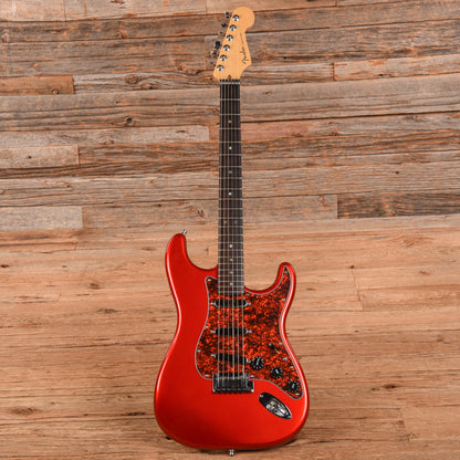 Fender American Deluxe Fat Stratocaster Chrome Red 2002 Electric Guitars / Solid Body