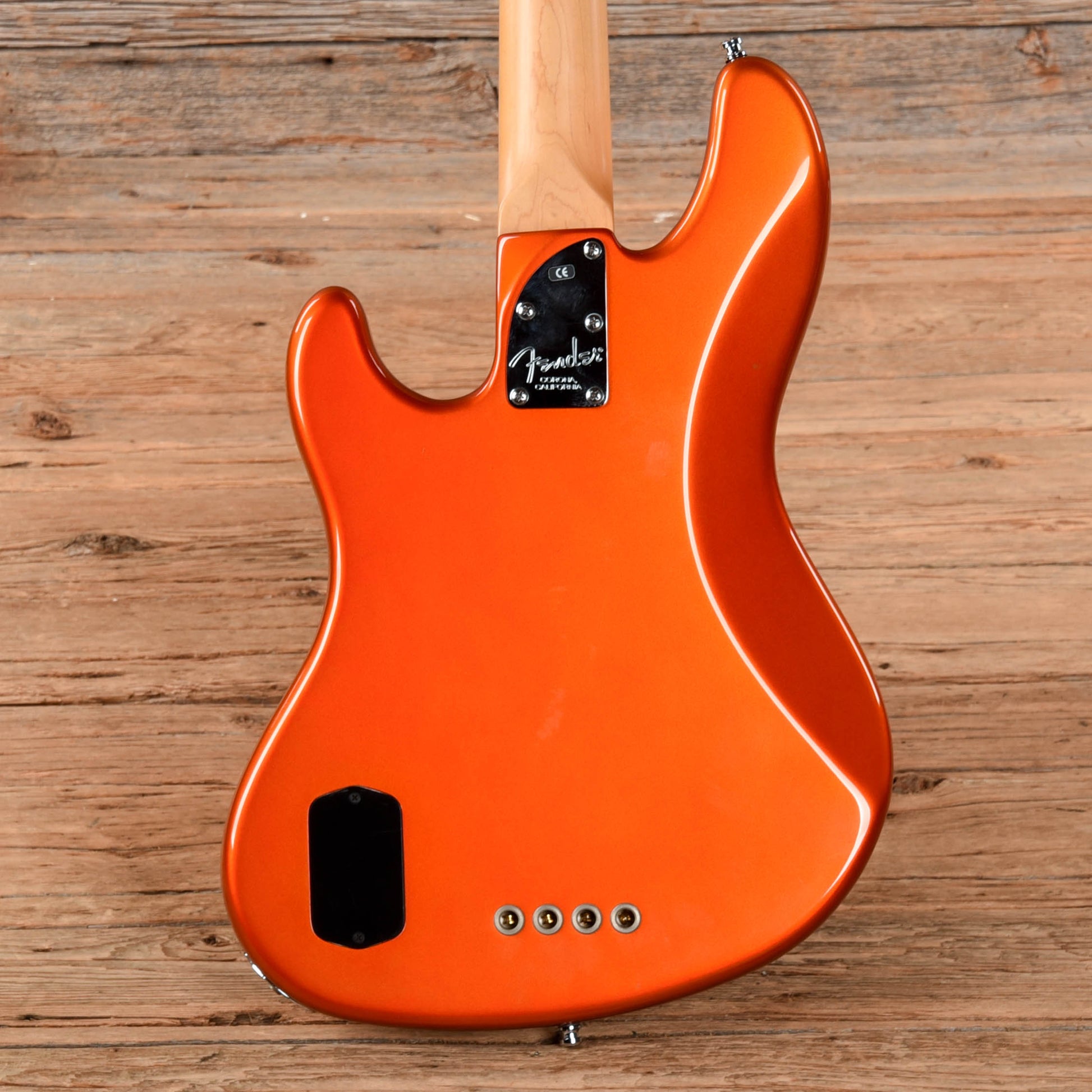 Fender American Deluxe Jazz Bass Candy Tangerine 2002 Electric Guitars / Solid Body