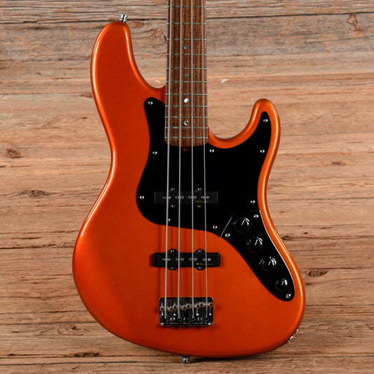Fender American Deluxe Jazz Bass Candy Tangerine 2002 Electric Guitars / Solid Body