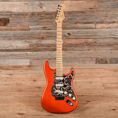 Fender American Deluxe Stratocaster Autumn Blaze Metallic 2005 Electric Guitars / Solid Body