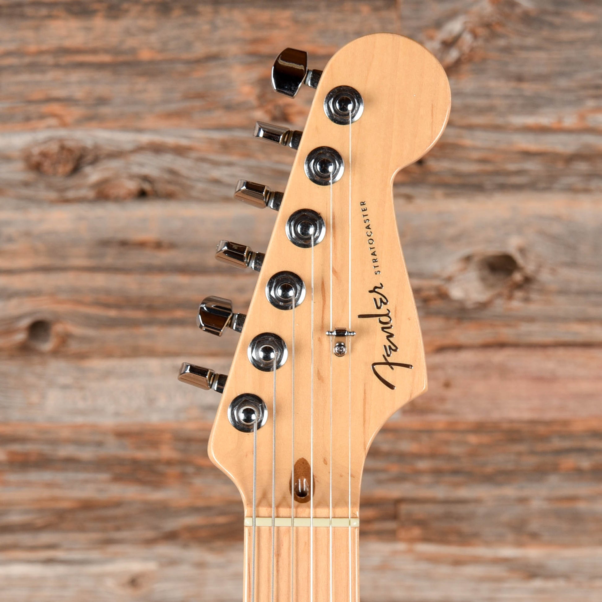 Fender American Deluxe Stratocaster Autumn Blaze Metallic 2005 Electric Guitars / Solid Body