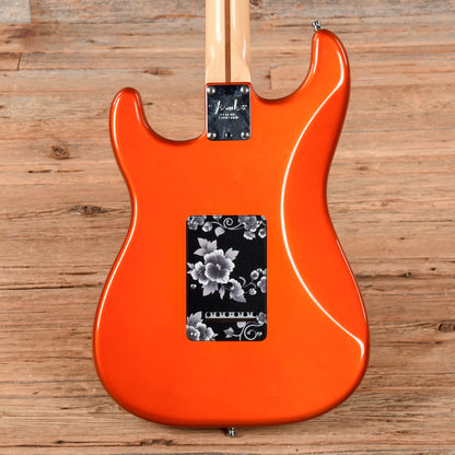 Fender American Deluxe Stratocaster Autumn Blaze Metallic 2005 Electric Guitars / Solid Body