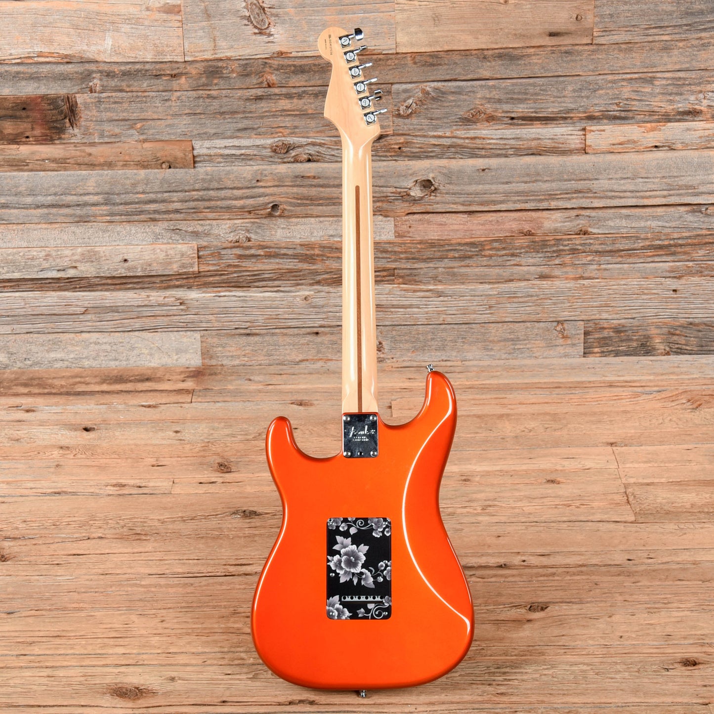 Fender American Deluxe Stratocaster Autumn Blaze Metallic 2005 Electric Guitars / Solid Body