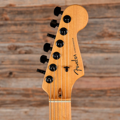 Fender American Deluxe Stratocaster Blonde 2008 Electric Guitars / Solid Body