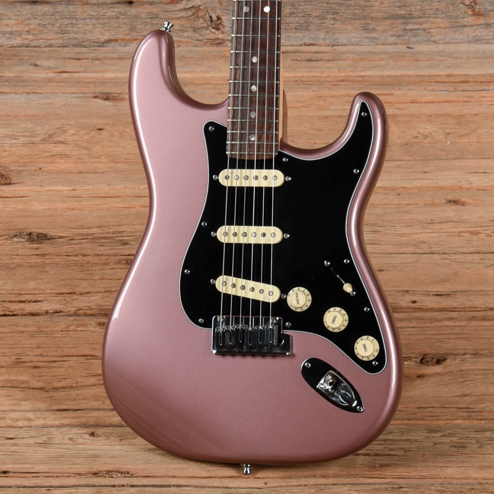 Fender American Deluxe Stratocaster Burgundy Mist Metallic 2013 Electric Guitars / Solid Body