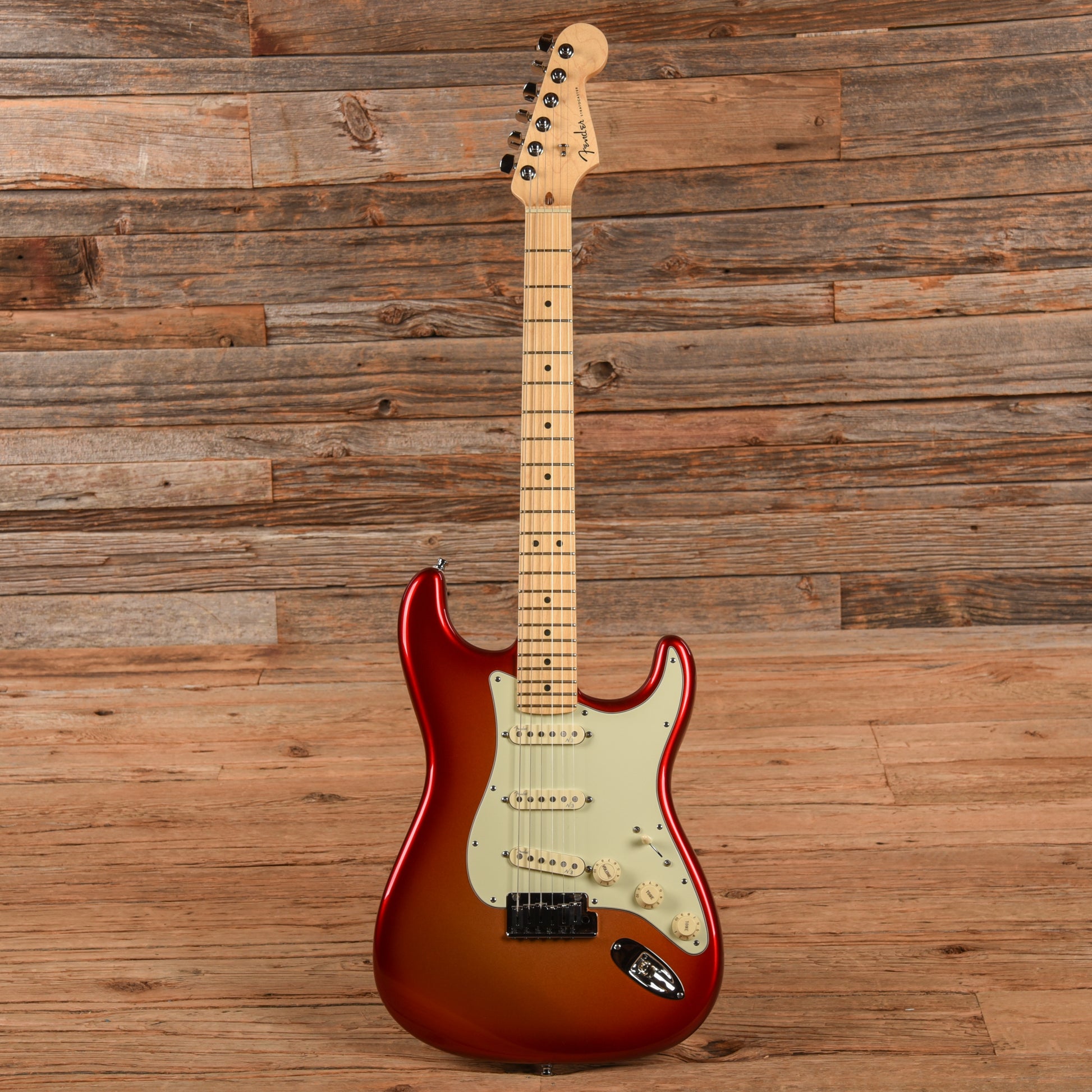 Fender American Deluxe Stratocaster Candy Tangerine 2010 Electric Guitars / Solid Body