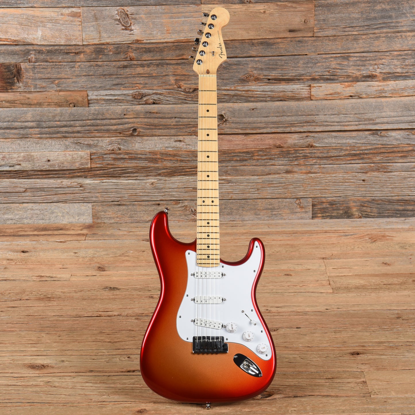 Fender American Deluxe Stratocaster Candy Tangerine Burst 2010 Electric Guitars / Solid Body