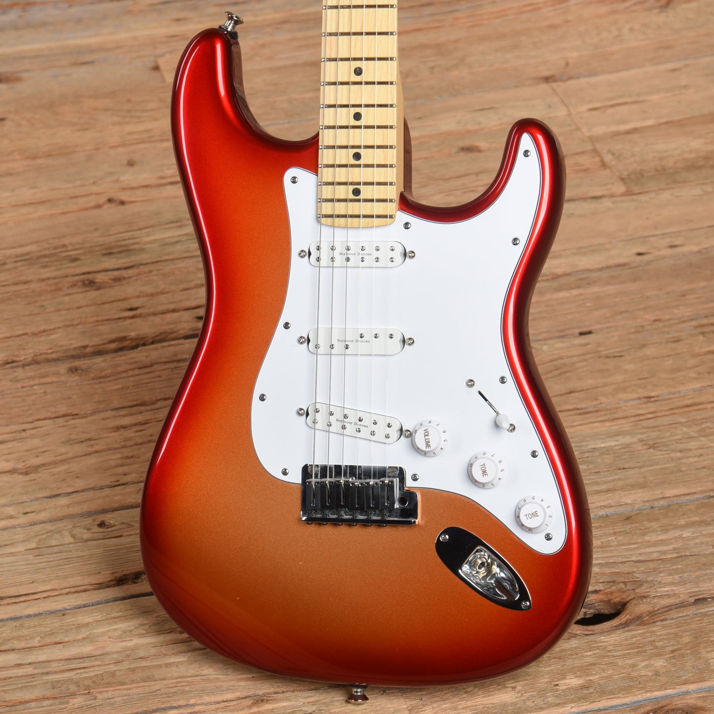 Fender American Deluxe Stratocaster Candy Tangerine Burst 2010 Electric Guitars / Solid Body