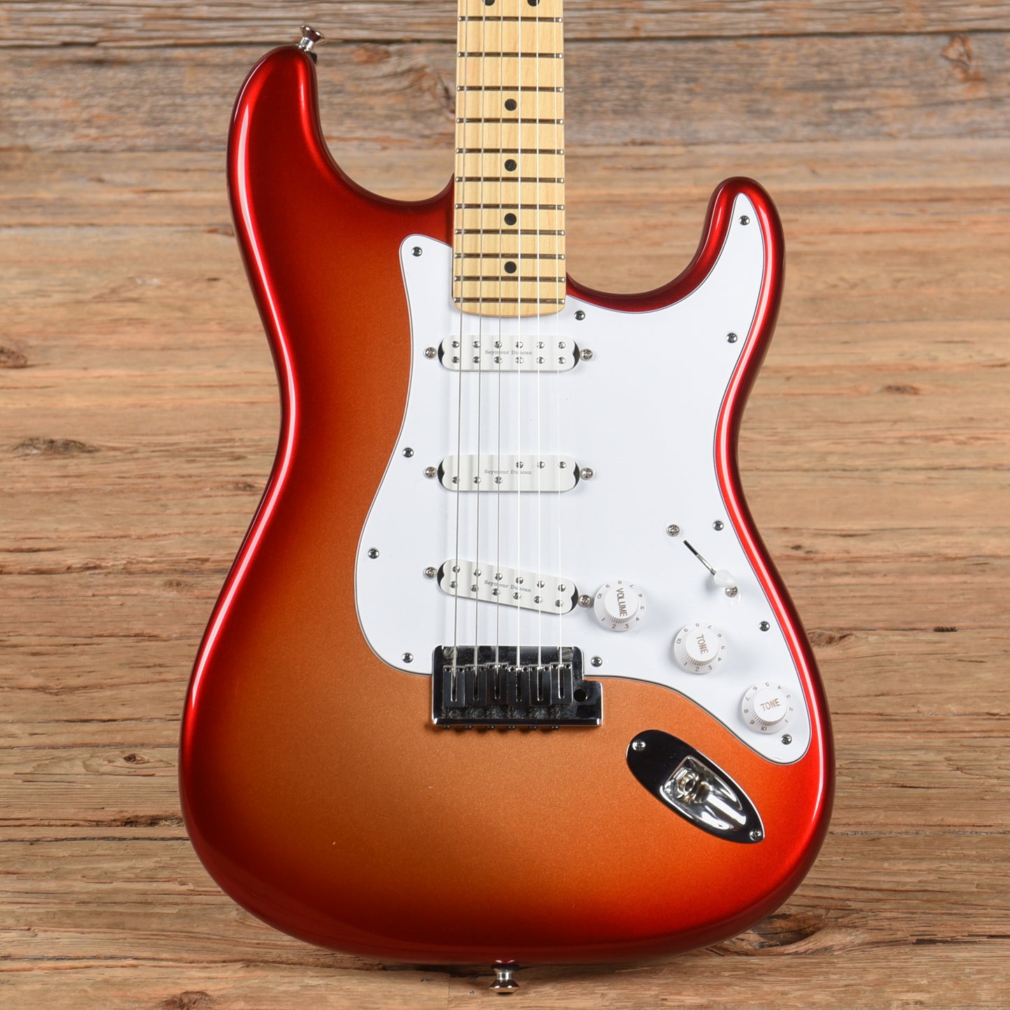 Fender American Deluxe Stratocaster Candy Tangerine Burst 2010 Electric Guitars / Solid Body