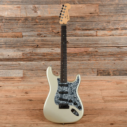 Fender American Deluxe Stratocaster Chrome SIlver 2006 Electric Guitars / Solid Body