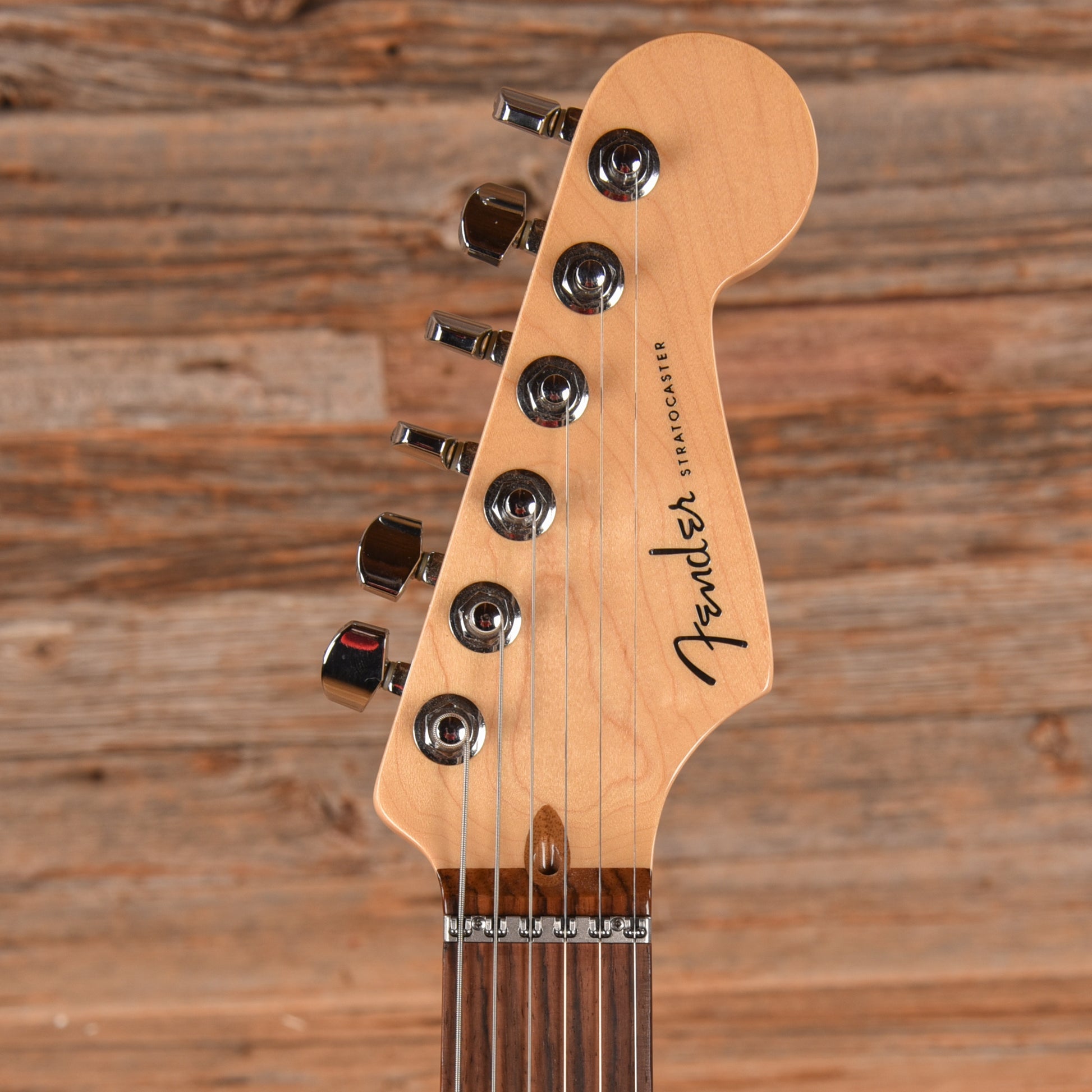 Fender American Deluxe Stratocaster HSS Olympic Pearl 2012 Electric Guitars / Solid Body