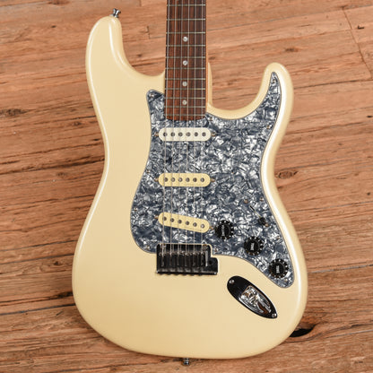 Fender American Deluxe Stratocaster HSS Olympic Pearl 2012 Electric Guitars / Solid Body