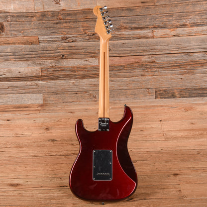 Fender American Deluxe Stratocaster Neck w/American Standard Strat Body Bordeaux Metallic Bordeaux Metallic 2002 Electric Guitars / Solid Body