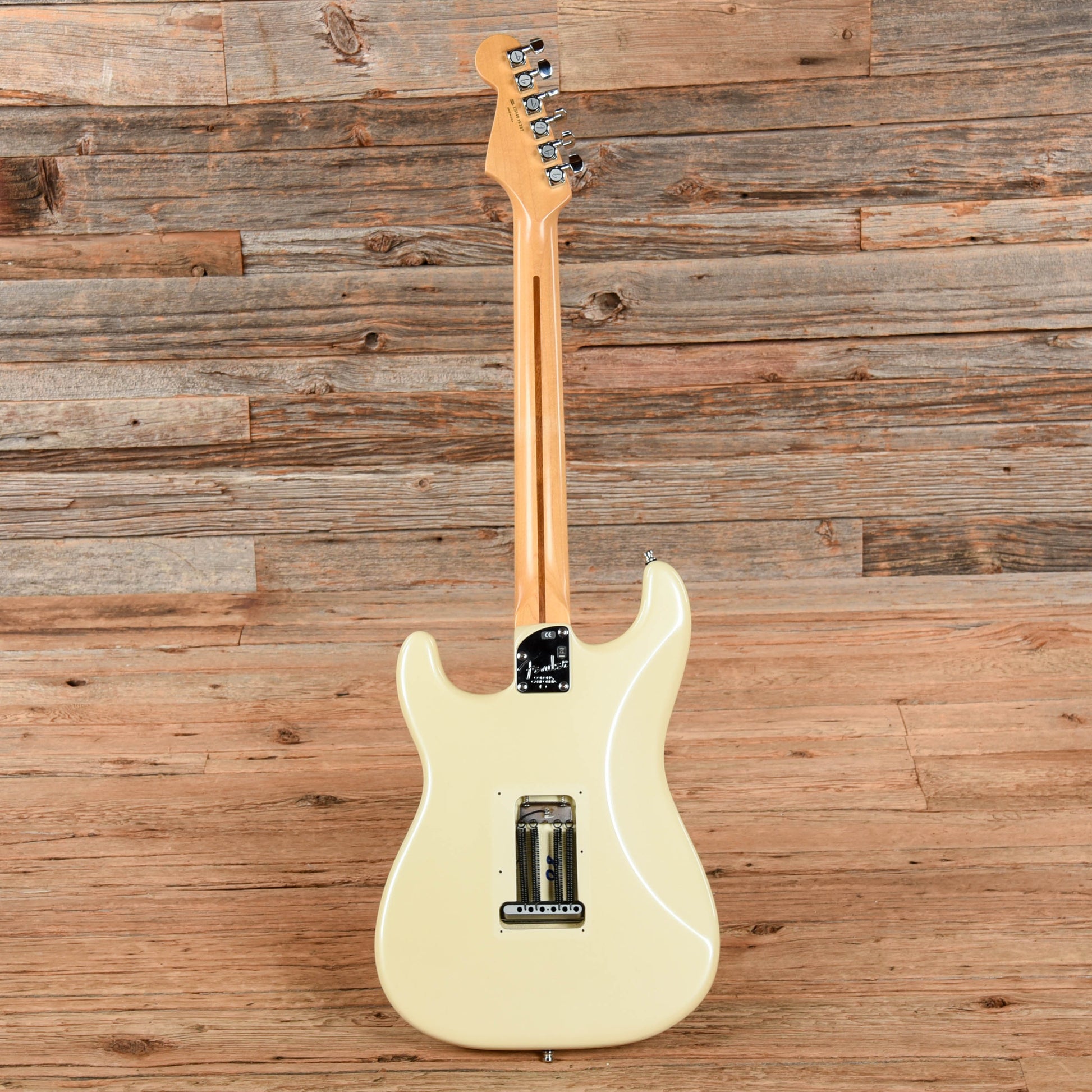 Fender American Deluxe Stratocaster Neck with Unknown Fender Body Blizzard Pearl Electric Guitars / Solid Body