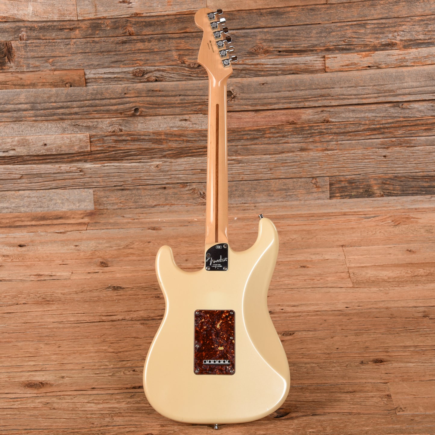Fender American Deluxe Stratocaster Olympic Pearl 2006 Electric Guitars / Solid Body