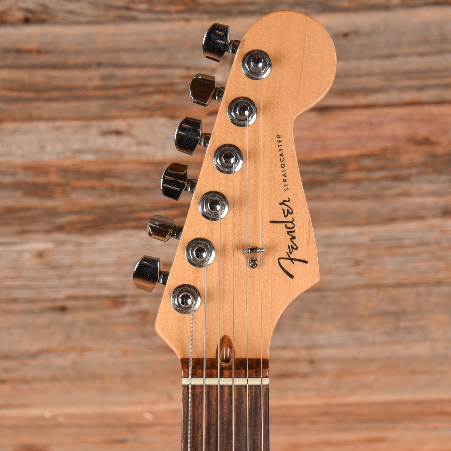 Fender American Deluxe Stratocaster Olympic Pearl 2006 Electric Guitars / Solid Body