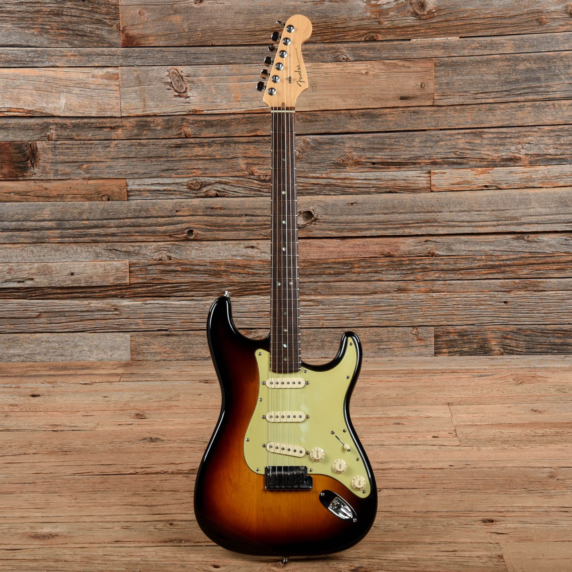 Fender American Deluxe Stratocaster Sunburst 2009 Electric Guitars / Solid Body