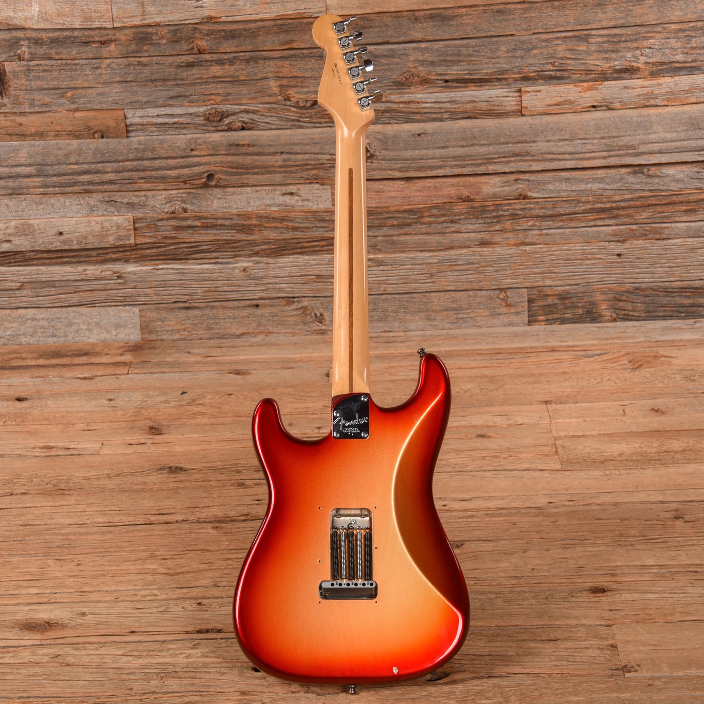 Fender American Deluxe Stratocaster Sunset Metallic 2011 Electric Guitars / Solid Body