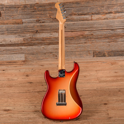 Fender American Deluxe Stratocaster Sunset Metallic 2011 Electric Guitars / Solid Body