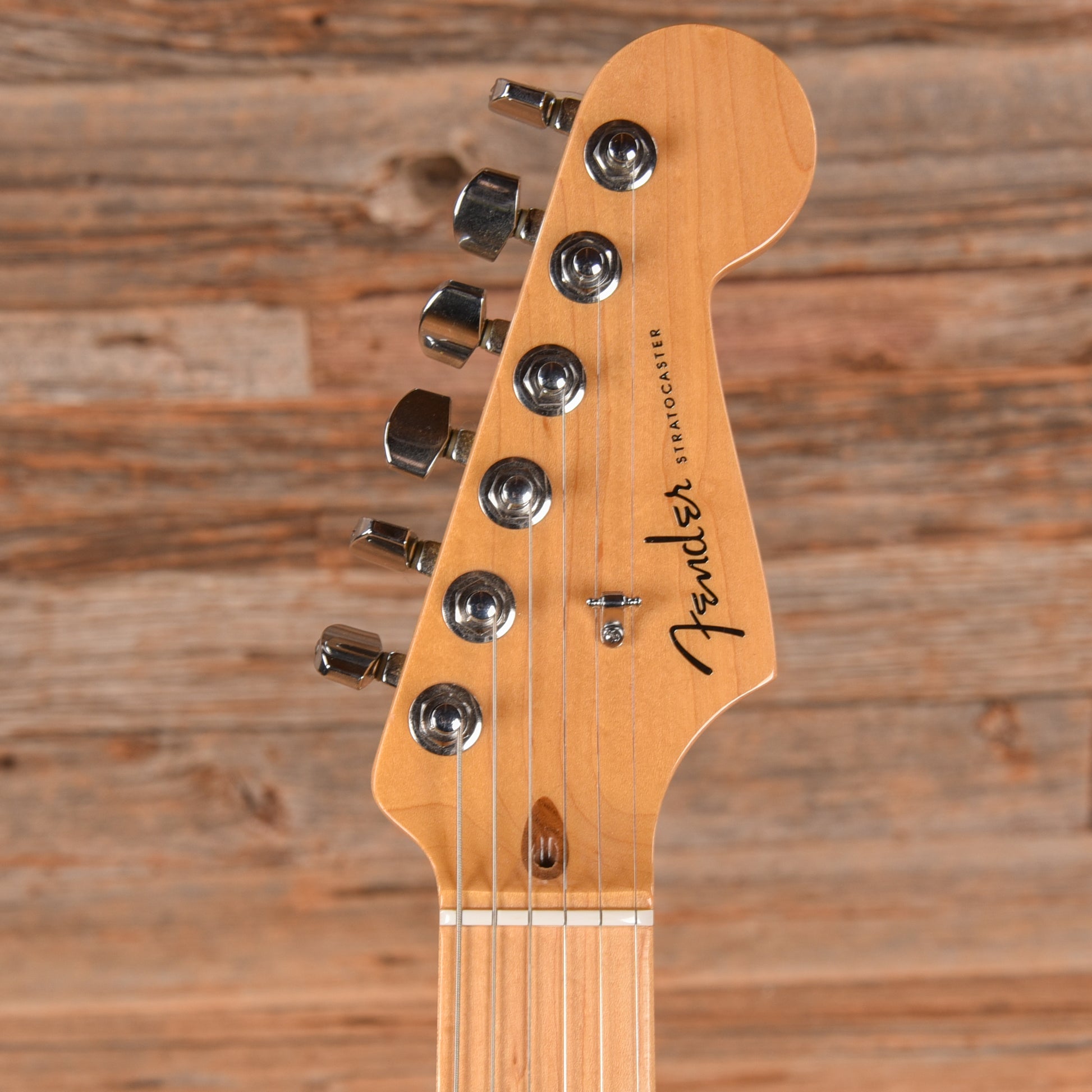 Fender American Deluxe Stratocaster Sunset Metallic 2011 Electric Guitars / Solid Body