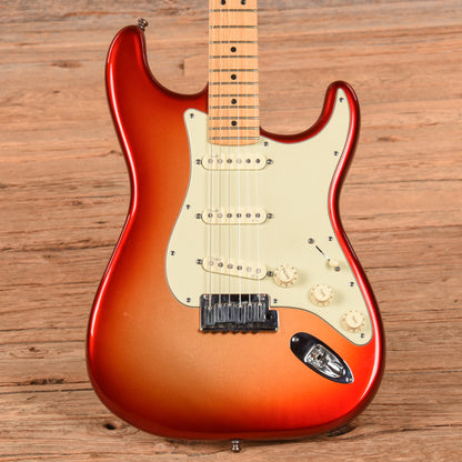 Fender American Deluxe Stratocaster Sunset Metallic 2011 Electric Guitars / Solid Body