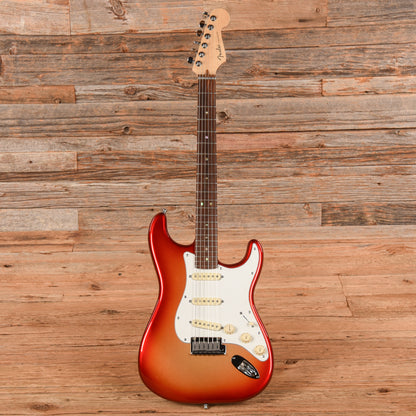 Fender American Deluxe Stratocaster Sunset Metallic Electric Guitars / Solid Body