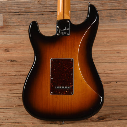 Fender American Deluxe Stratocaster V Neck Sunburst 2009 Electric Guitars / Solid Body