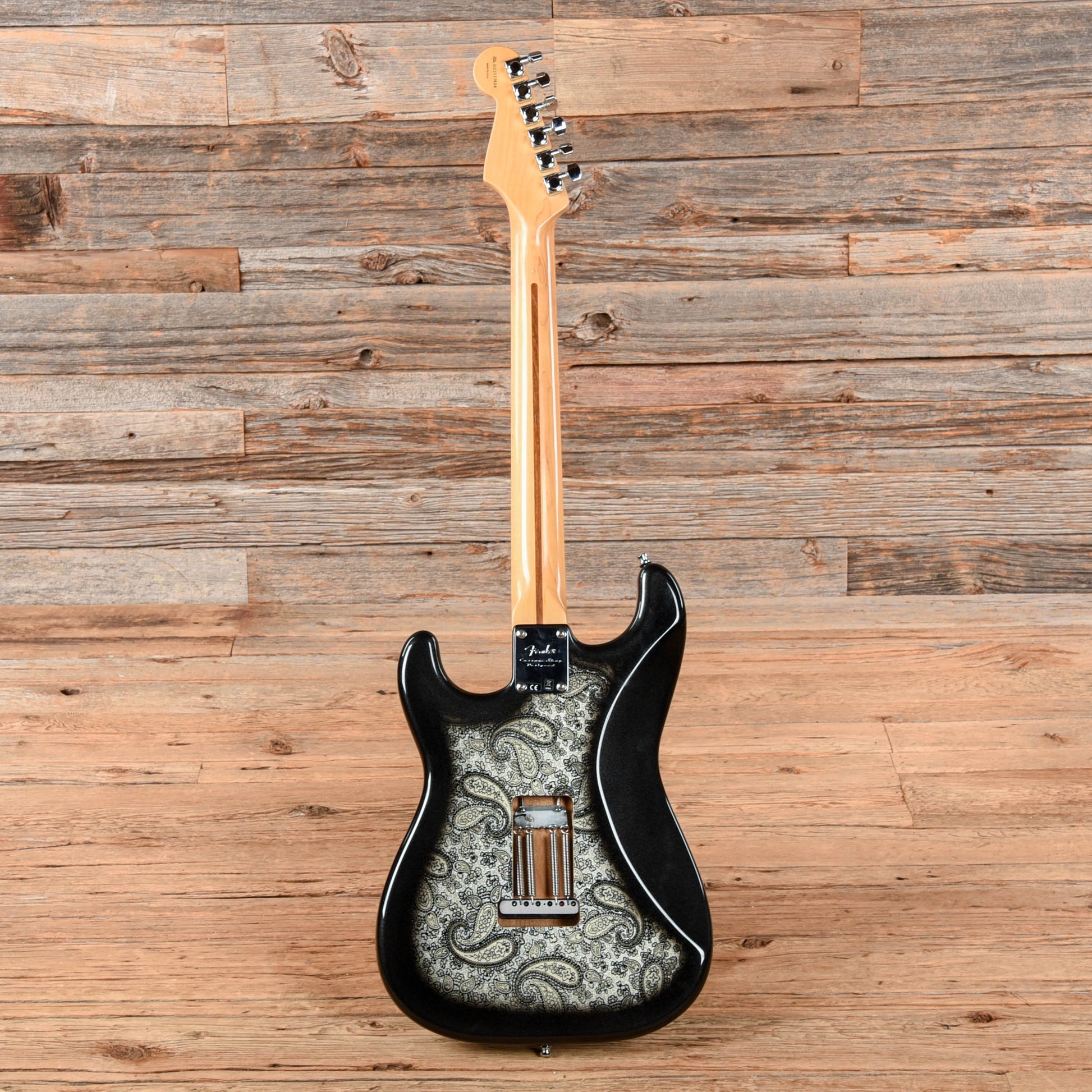 Fender American Deluxe Stratocaster with Allparts Body Black Paisley Electric Guitars / Solid Body