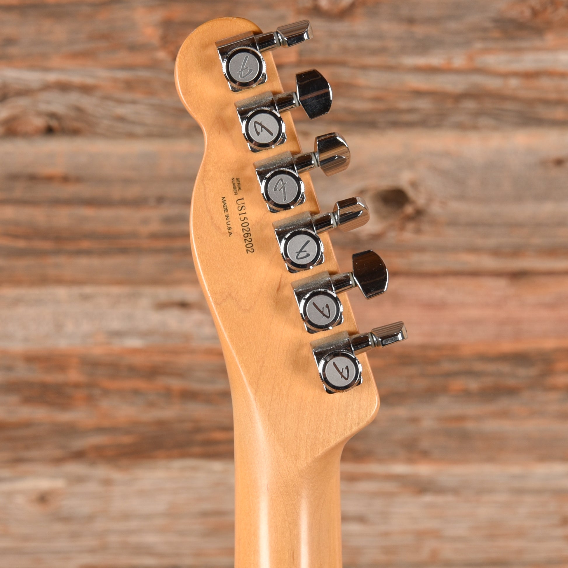 Fender American Deluxe Telecaster Ash Butterscotch Blonde 2015 Electric Guitars / Solid Body