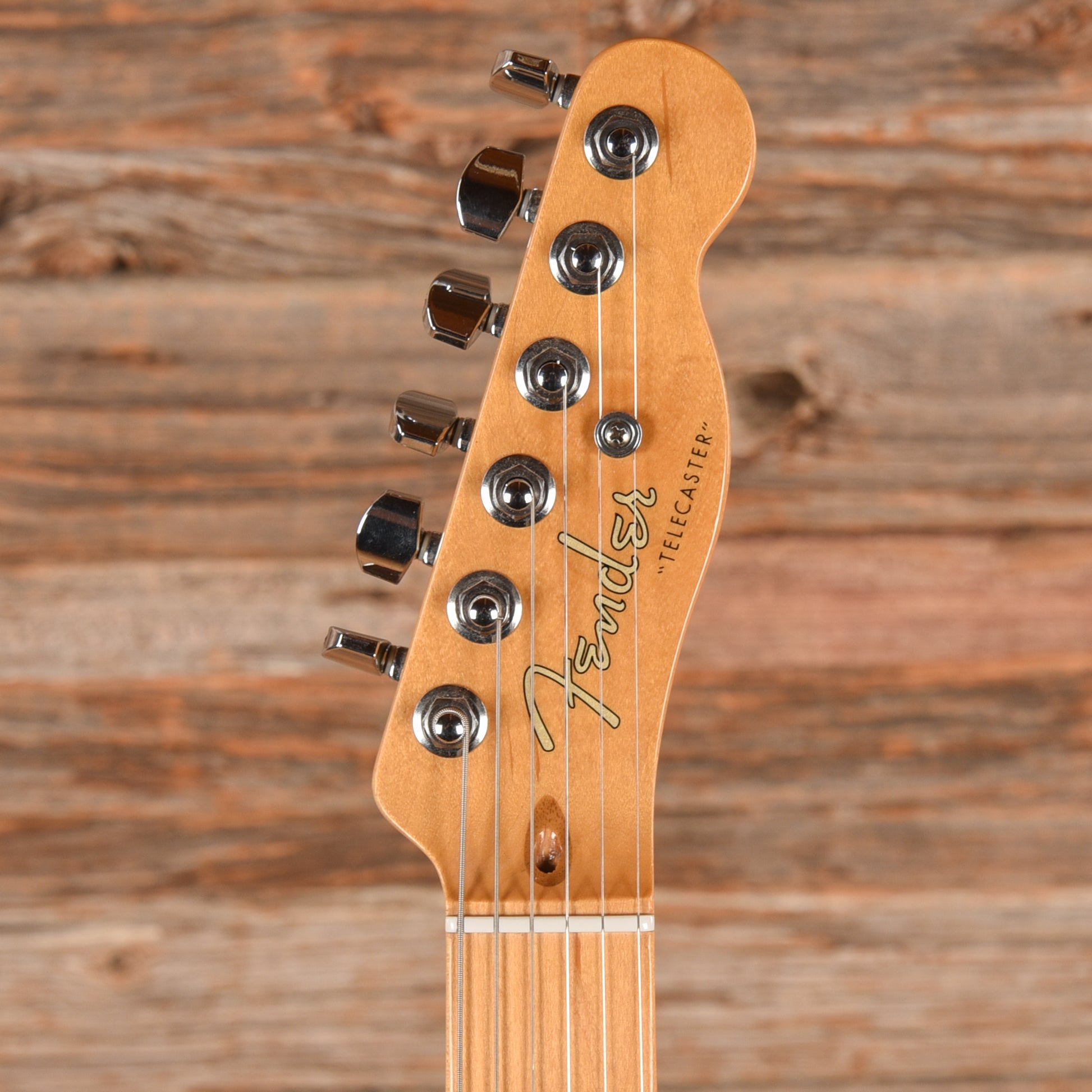 Fender American Deluxe Telecaster Ash Butterscotch Blonde 2015 Electric Guitars / Solid Body