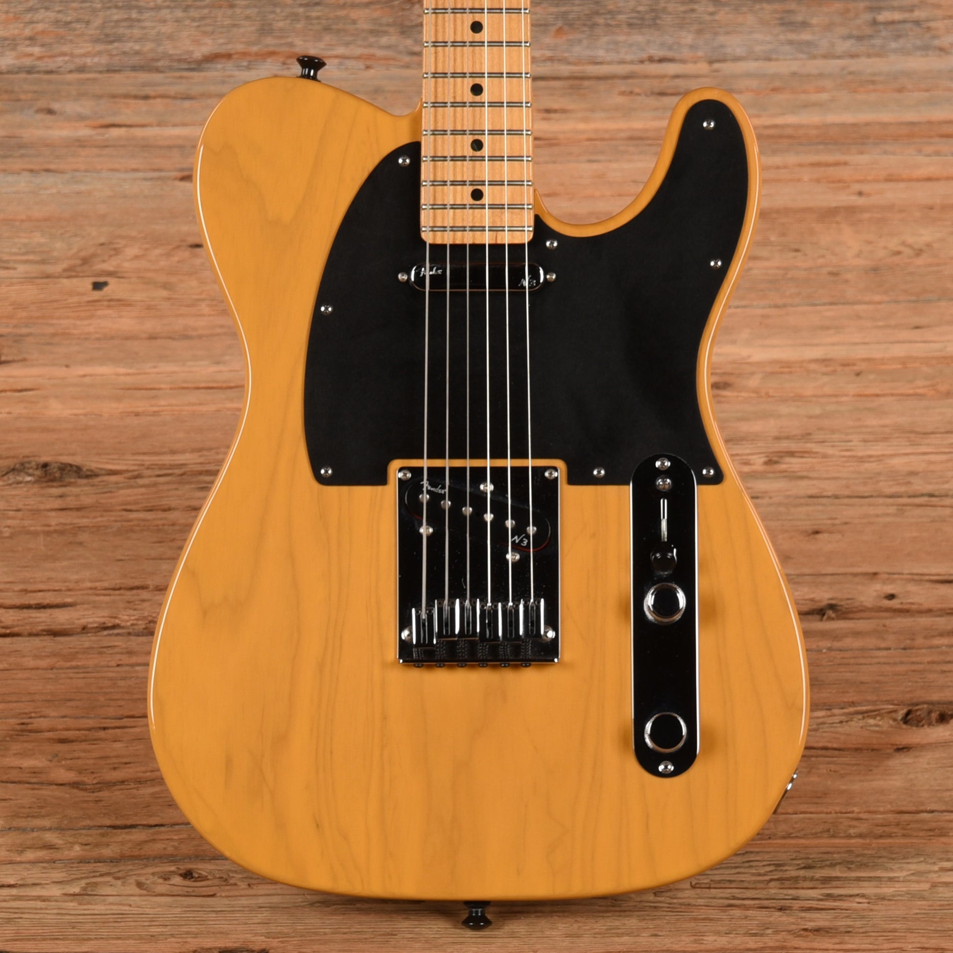 Fender American Deluxe Telecaster Ash Butterscotch Blonde 2015 Electric Guitars / Solid Body