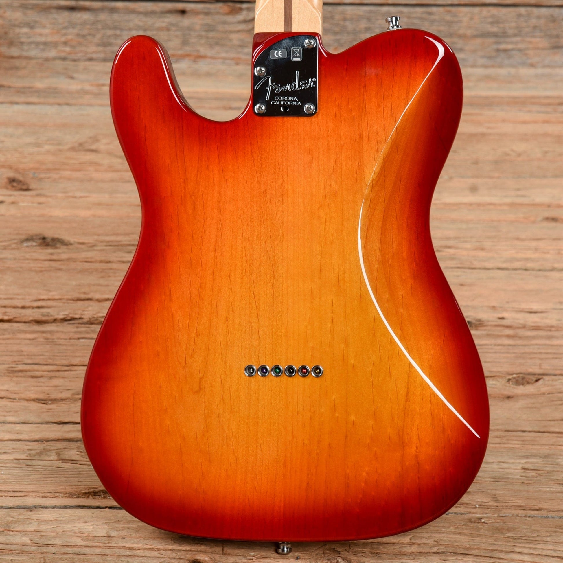 Fender American Deluxe Telecaster Cherry Sunburst 2012 Electric Guitars / Solid Body