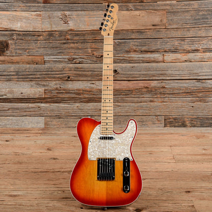 Fender American Deluxe Telecaster Cherry Sunburst 2012 Electric Guitars / Solid Body