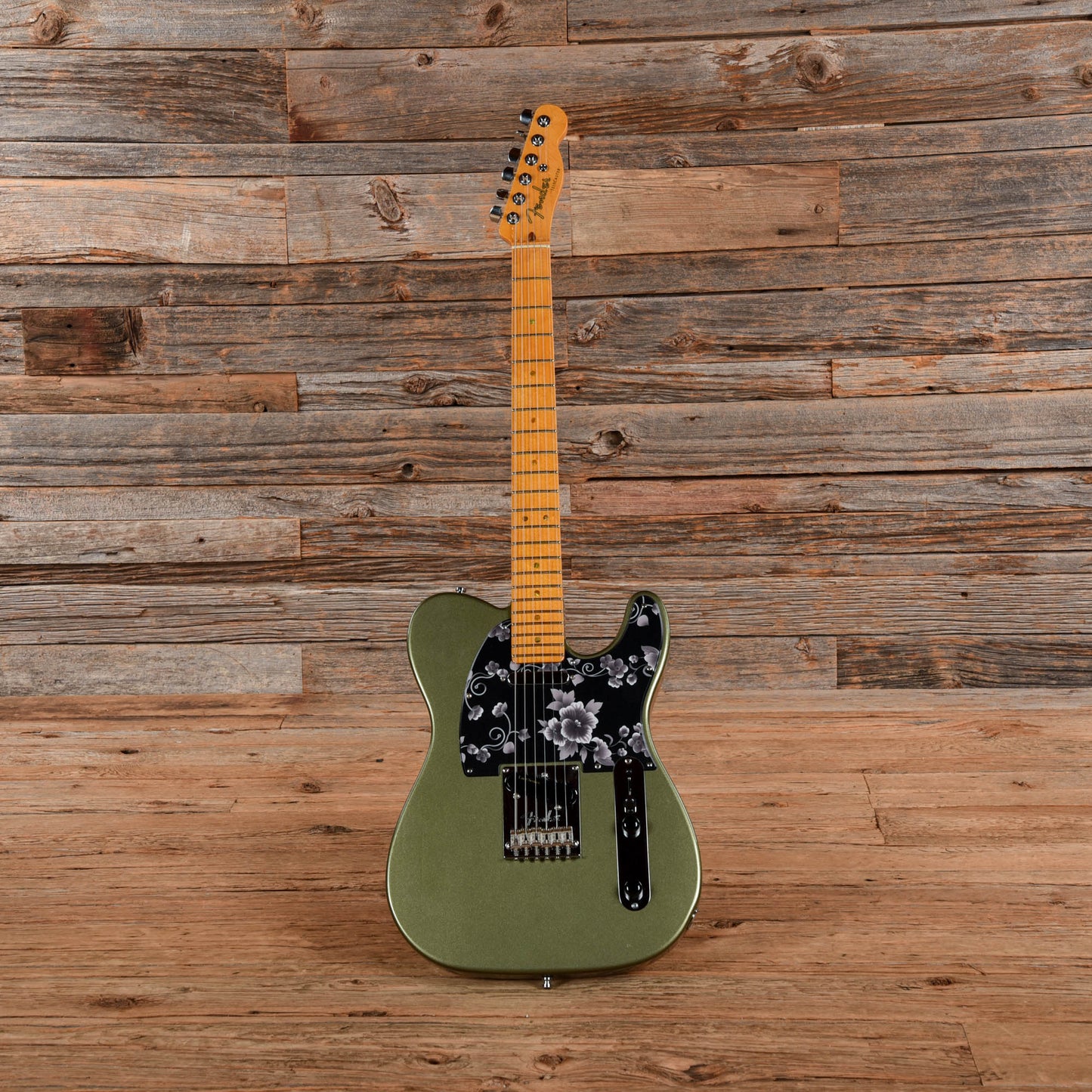Fender American Deluxe Telecaster Neck with American Standard Body Jade Pearl Metallic Electric Guitars / Solid Body