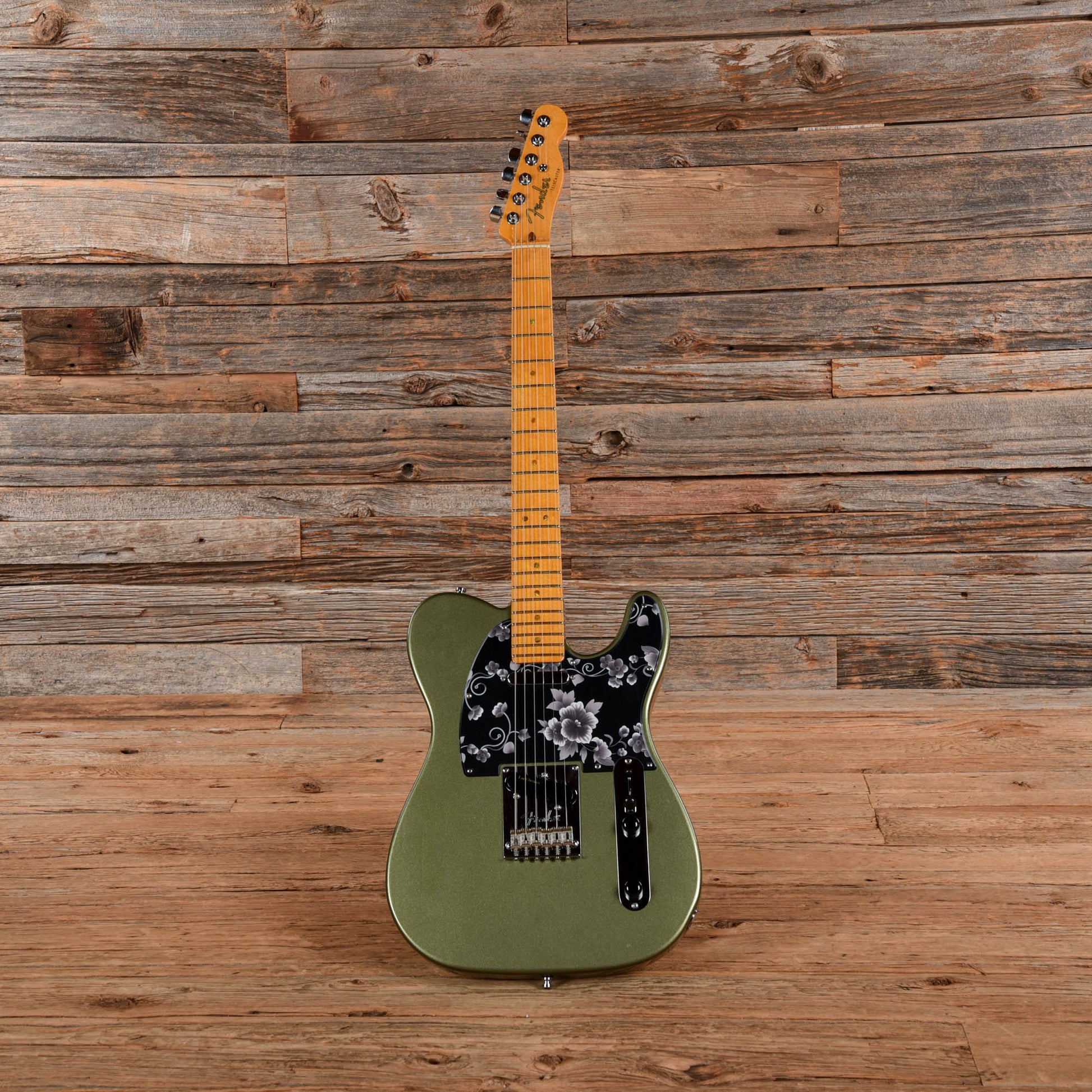 Fender American Deluxe Telecaster Neck with American Standard Body Jade Pearl Metallic Electric Guitars / Solid Body
