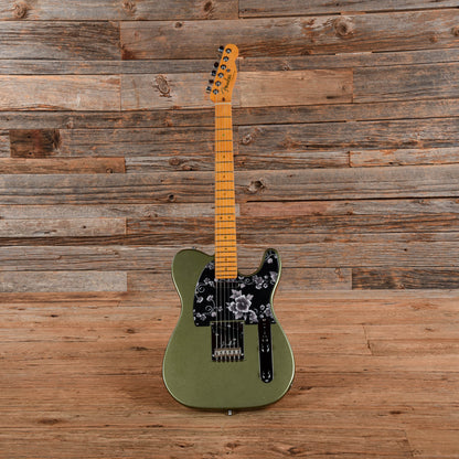 Fender American Deluxe Telecaster Neck with American Standard Body Jade Pearl Metallic Electric Guitars / Solid Body