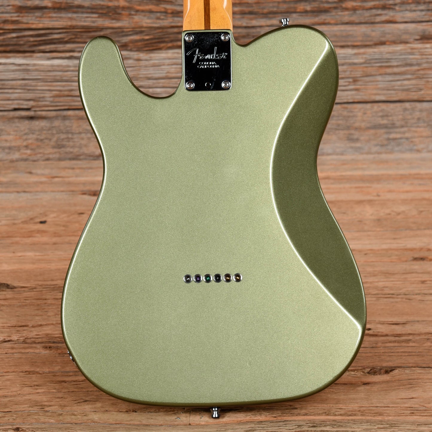 Fender American Deluxe Telecaster Neck with American Standard Body Jade Pearl Metallic Electric Guitars / Solid Body