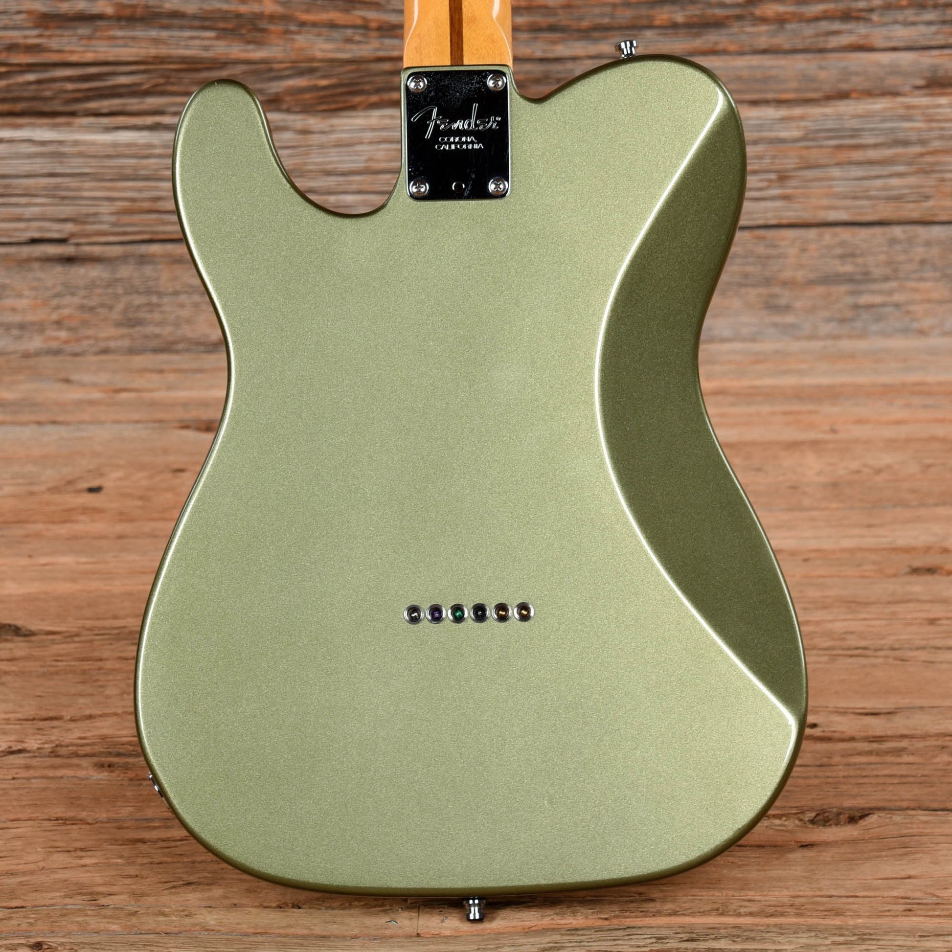 Fender American Deluxe Telecaster Neck with American Standard Body Jade Pearl Metallic Electric Guitars / Solid Body